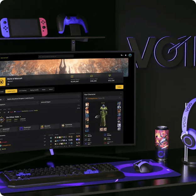 إنشاء Void: تصميم شامل، هوية بصرية، رسوم توضيحية وإنتاج فيديو
